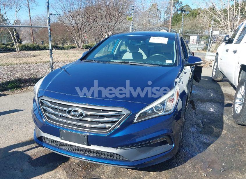 Photo 11 of 2017 Hyundai Sonata SPORT (VIN 5NPE34AF2HH444583)