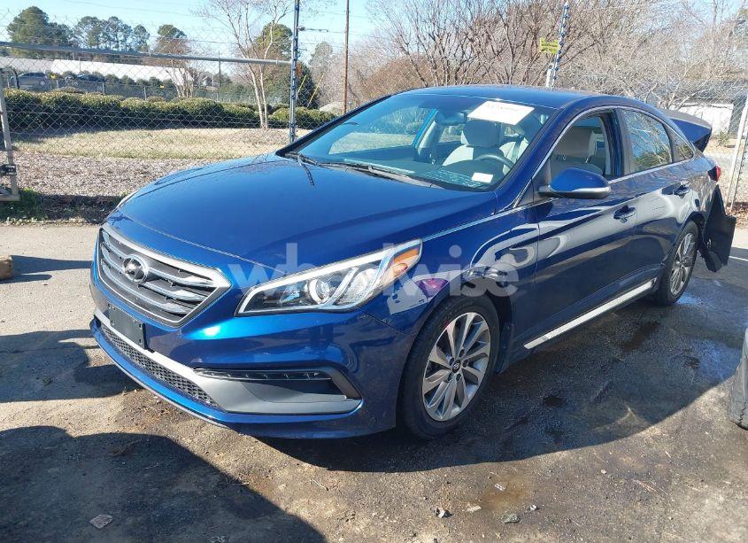 Photo 2 of 2017 Hyundai Sonata SPORT (VIN 5NPE34AF2HH444583)