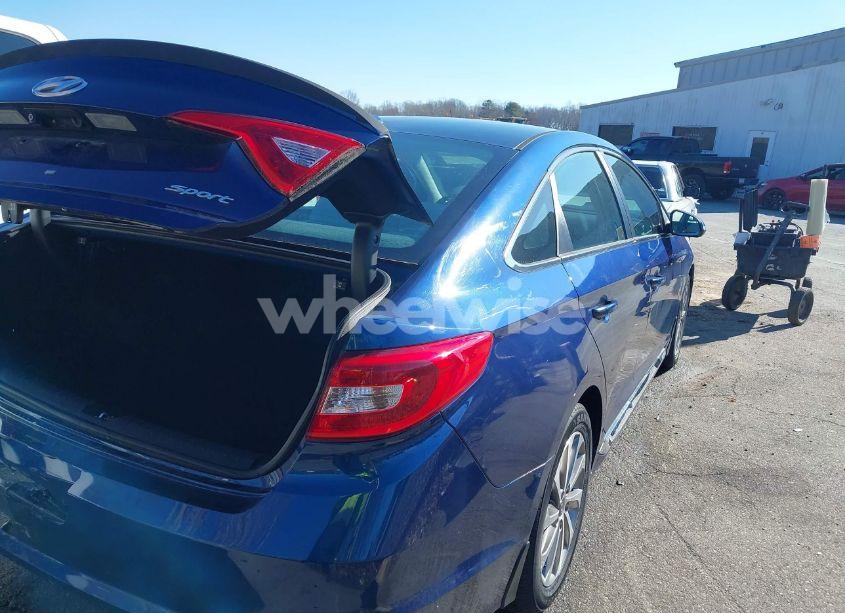 Photo 4 of 2017 Hyundai Sonata SPORT (VIN 5NPE34AF2HH444583)
