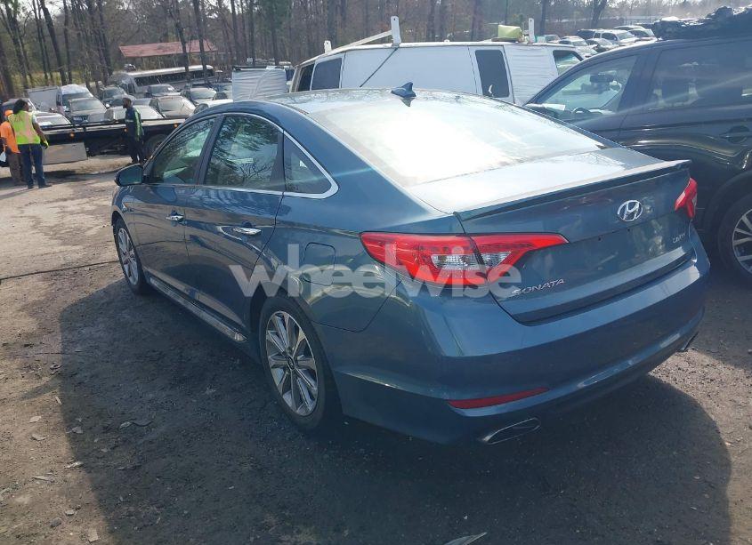 Photo 3 of 2017 Hyundai Sonata LIMITED (VIN 5NPE34AF2HH459617)