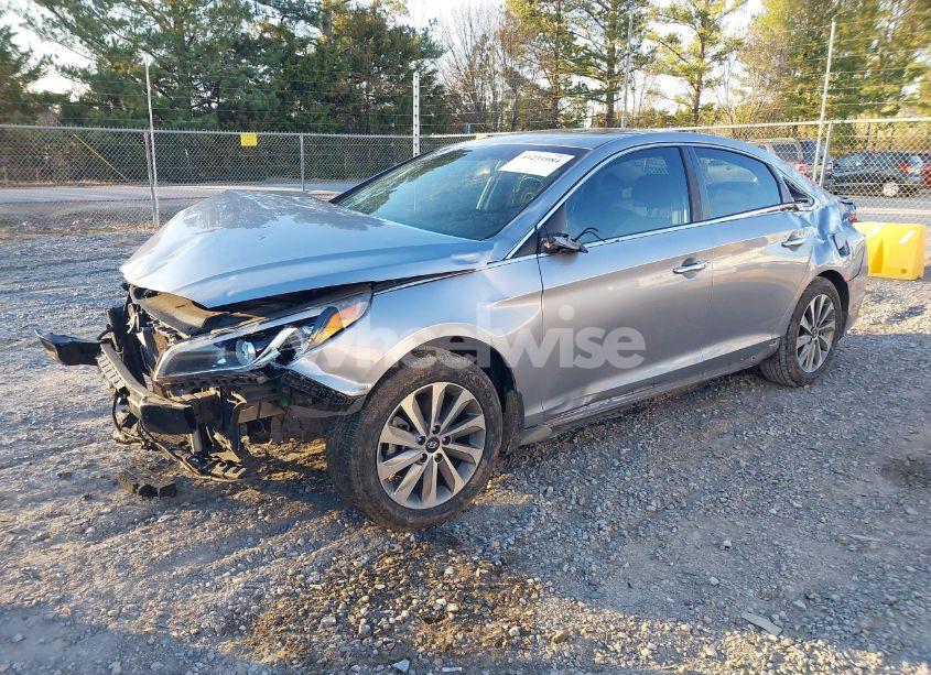 Photo 2 of 2017 Hyundai Sonata SPORT (VIN 5NPE34AF2HH507648)