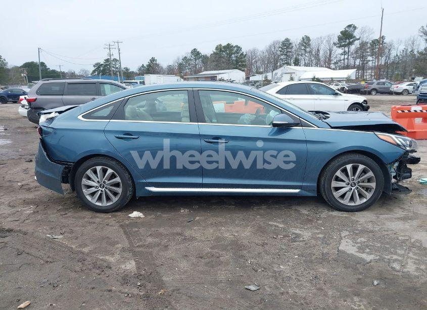 Photo 13 of 2017 Hyundai Sonata SPORT (VIN 5NPE34AF2HH523882)
