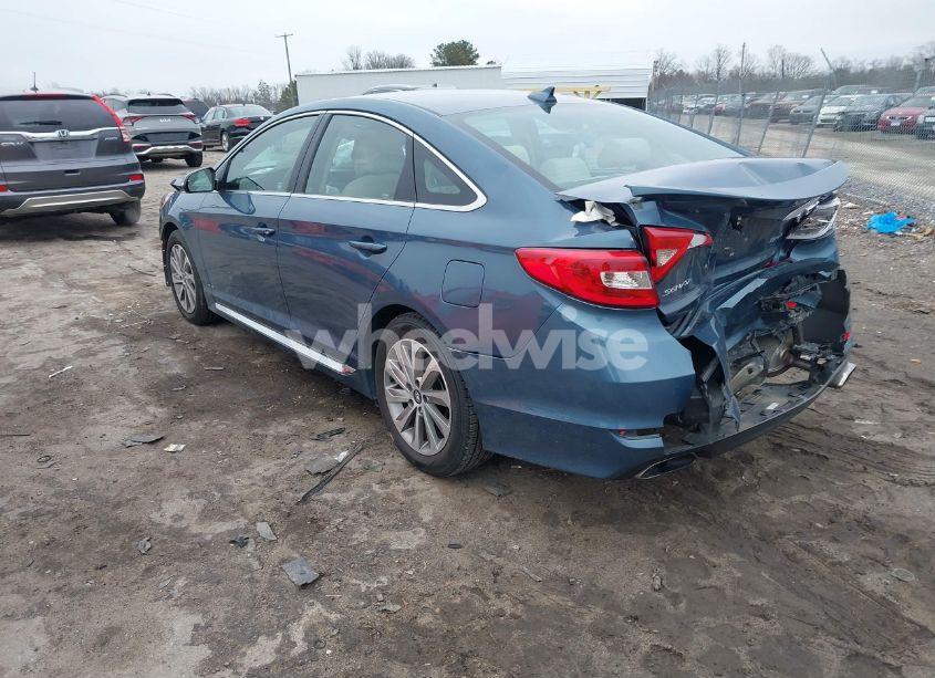 Photo 3 of 2017 Hyundai Sonata SPORT (VIN 5NPE34AF2HH523882)