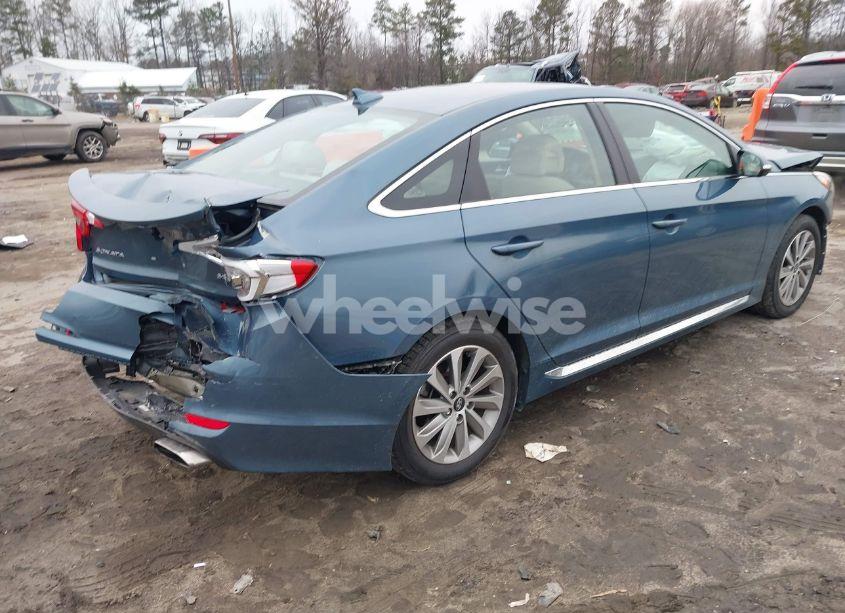 Photo 4 of 2017 Hyundai Sonata SPORT (VIN 5NPE34AF2HH523882)