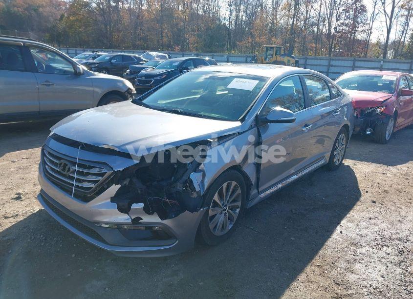 Photo 2 of 2017 Hyundai Sonata SPORT (VIN 5NPE34AF2HH529598)