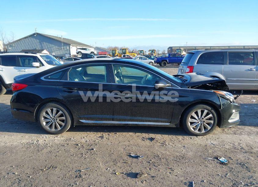 Photo 13 of 2017 Hyundai Sonata SPORT (VIN 5NPE34AF2HH552203)