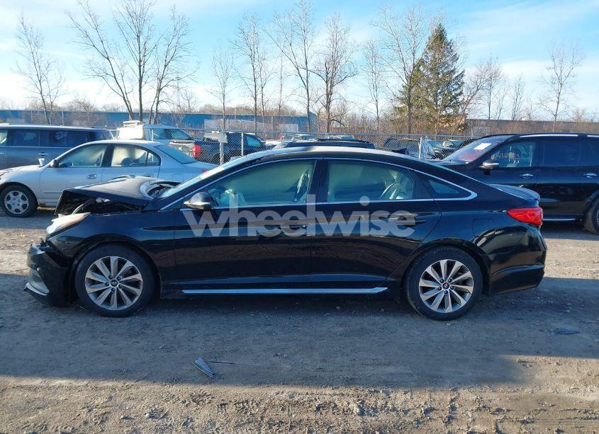 Photo 14 of 2017 Hyundai Sonata SPORT (VIN 5NPE34AF2HH552203)