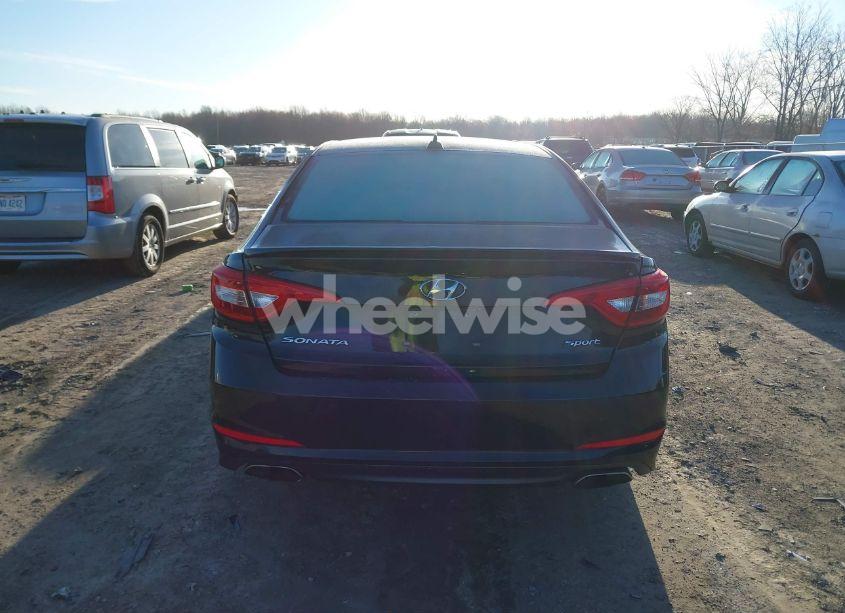 Photo 16 of 2017 Hyundai Sonata SPORT (VIN 5NPE34AF2HH552203)