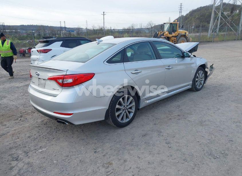 Photo 4 of 2017 Hyundai Sonata LIMITED (VIN 5NPE34AF2HH570314)
