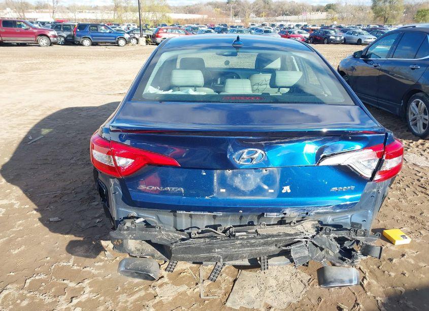 Photo 16 of 2017 Hyundai Sonata SPORT (VIN 5NPE34AF2HH575237)