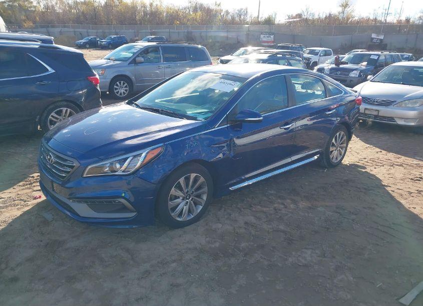 Photo 2 of 2017 Hyundai Sonata SPORT (VIN 5NPE34AF2HH575237)