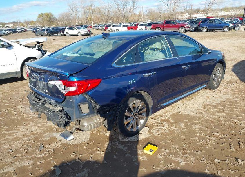 Photo 4 of 2017 Hyundai Sonata SPORT (VIN 5NPE34AF2HH575237)