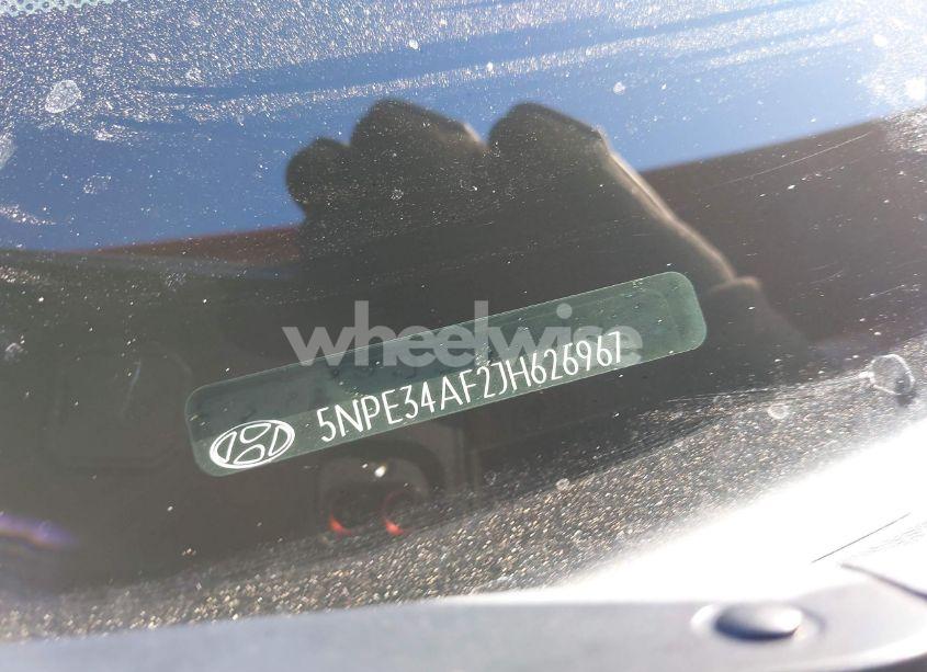 Photo 9 of 2018 Hyundai Sonata LIMITED (VIN 5NPE34AF2JH626967)