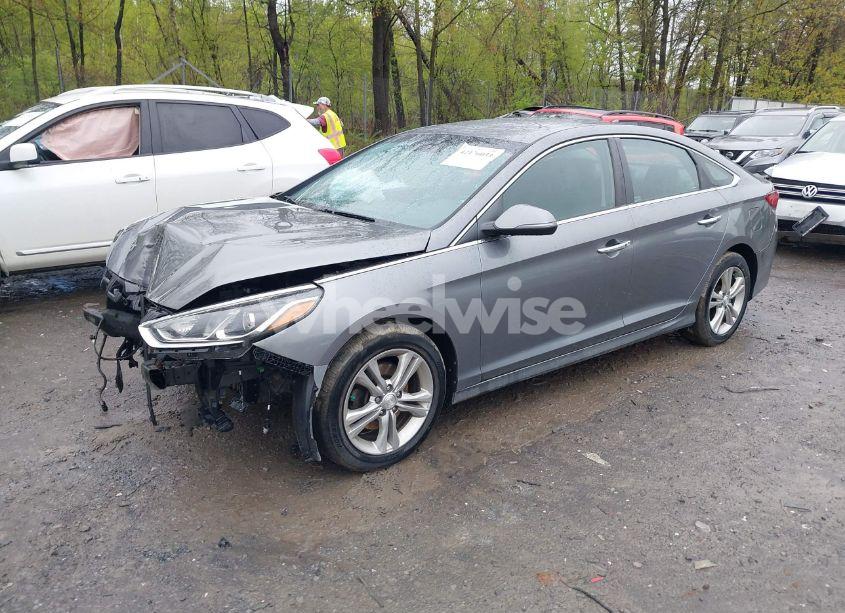 Photo 2 of 2018 Hyundai Sonata SEL+ (VIN 5NPE34AF2JH712344)