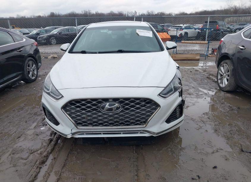 Photo 12 of 2019 Hyundai Sonata SPORT (VIN 5NPE34AF2KH766373)