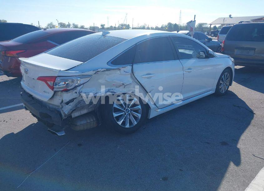 Photo 4 of 2015 Hyundai Sonata SPORT (VIN 5NPE34AF3FH021654)