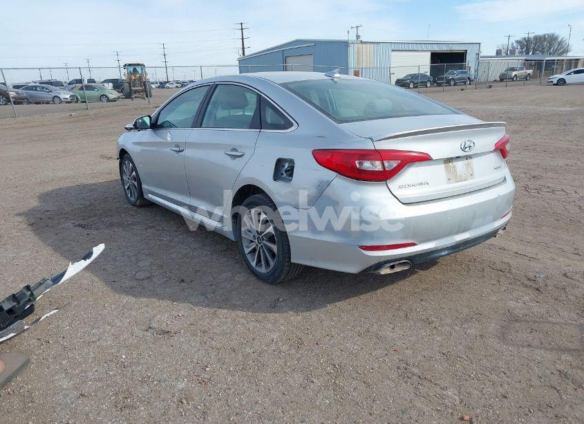 Photo 3 of 2015 Hyundai Sonata SPORT (VIN 5NPE34AF3FH029334)