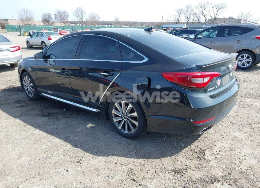 Photo 3 of 2015 Hyundai Sonata SPORT (VIN 5NPE34AF3FH032430)
