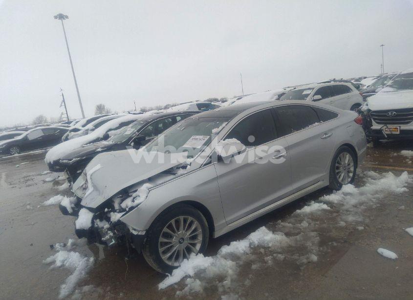 Photo 2 of 2015 Hyundai Sonata LIMITED (VIN 5NPE34AF3FH038776)
