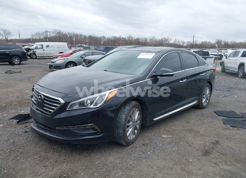 Photo 2 of 2015 Hyundai Sonata LIMITED (VIN 5NPE34AF3FH106073)