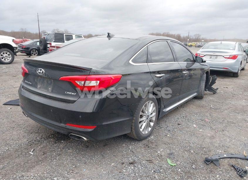 Photo 4 of 2015 Hyundai Sonata LIMITED (VIN 5NPE34AF3FH106073)