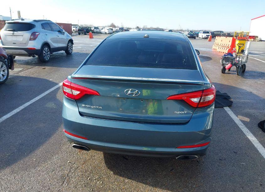 Photo 16 of 2015 Hyundai Sonata SPORT (VIN 5NPE34AF3FH107398)