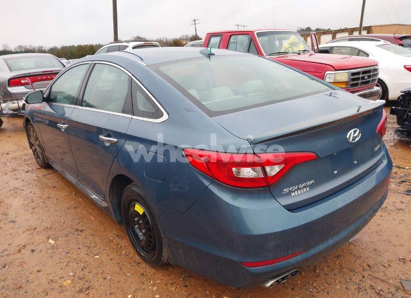 Photo 3 of 2015 Hyundai Sonata SPORT (VIN 5NPE34AF3FH108891)