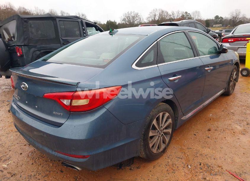 Photo 4 of 2015 Hyundai Sonata SPORT (VIN 5NPE34AF3FH108891)