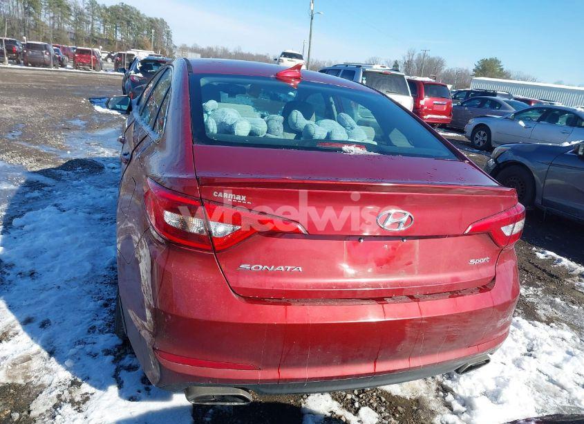 Photo 16 of 2015 Hyundai Sonata SPORT (VIN 5NPE34AF3FH128090)