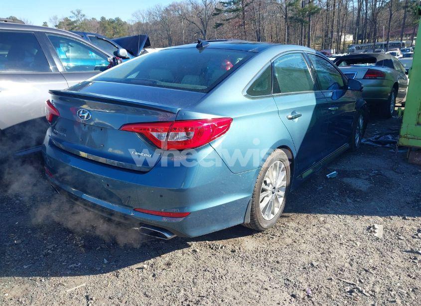 Photo 4 of 2015 Hyundai Sonata LIMITED (VIN 5NPE34AF3FH134813)