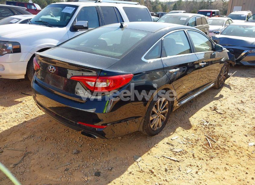 Photo 4 of 2015 Hyundai Sonata SPORT (VIN 5NPE34AF3FH191321)