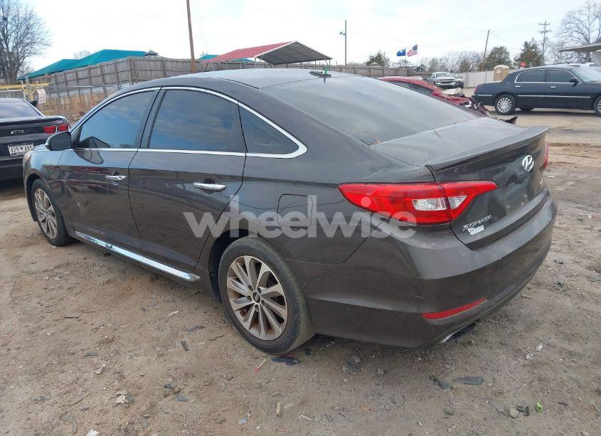 Photo 3 of 2015 Hyundai Sonata SPORT (VIN 5NPE34AF3FH192646)