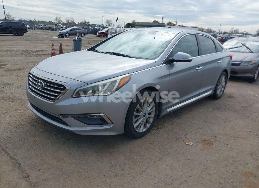 Photo 2 of 2015 Hyundai Sonata LIMITED (VIN 5NPE34AF3FH200664)