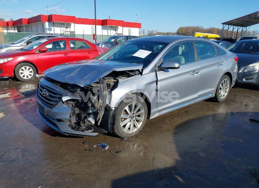 Photo 2 of 2016 Hyundai Sonata SPORT (VIN 5NPE34AF3GH343843)