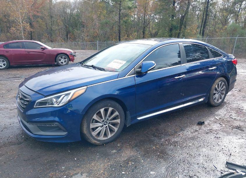 Photo 2 of 2016 Hyundai Sonata SPORT (VIN 5NPE34AF3GH397840)