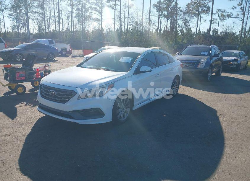 Photo 2 of 2016 Hyundai Sonata SPORT (VIN 5NPE34AF3GH405354)