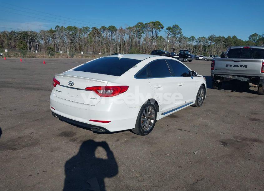 Photo 4 of 2016 Hyundai Sonata SPORT (VIN 5NPE34AF3GH405354)