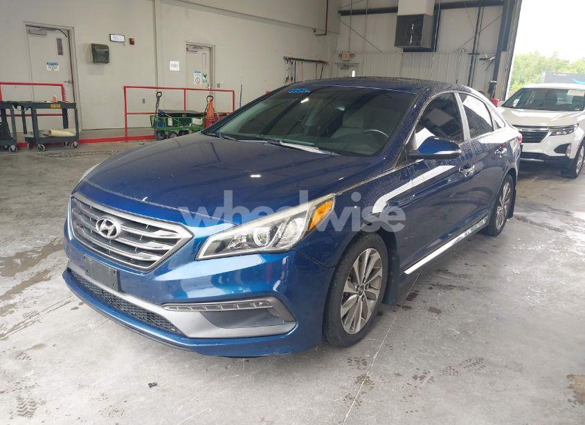 Photo 2 of 2016 Hyundai Sonata SPORT (VIN 5NPE34AF3GH422316)
