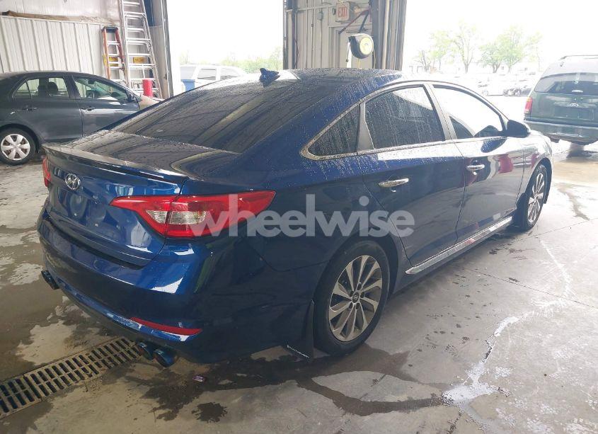 Photo 4 of 2016 Hyundai Sonata SPORT (VIN 5NPE34AF3GH422316)