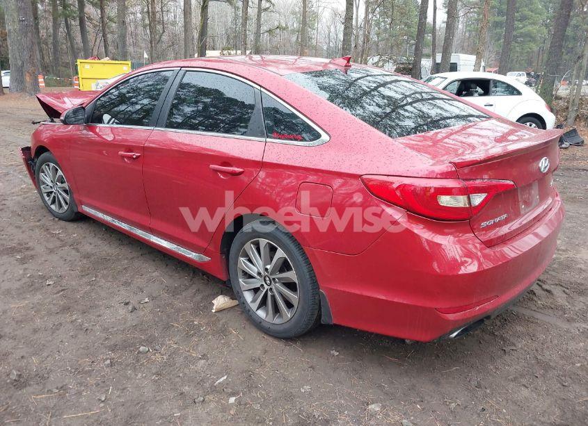 Photo 3 of 2017 Hyundai Sonata SPORT (VIN 5NPE34AF3HH505780)