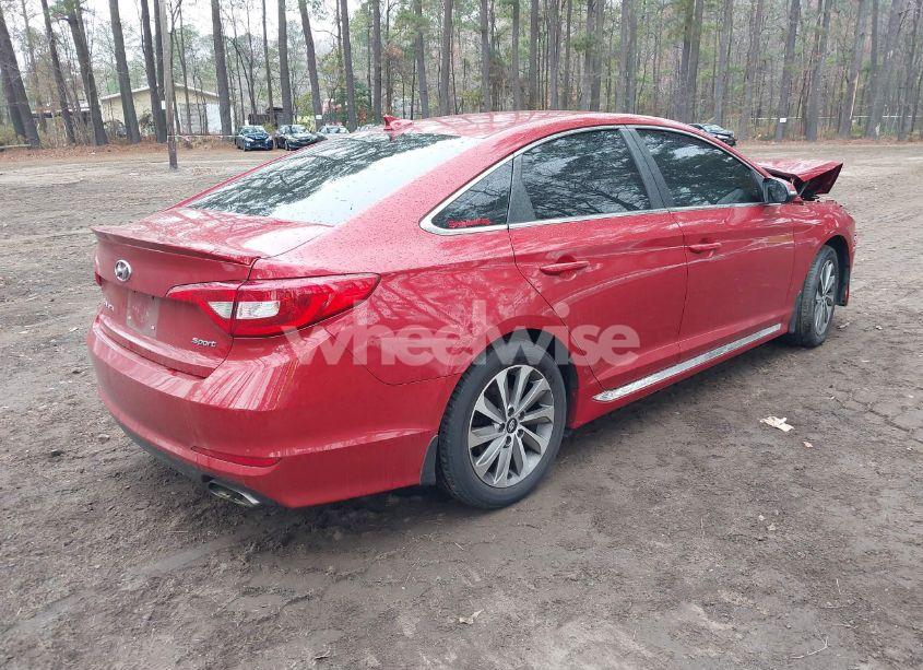 Photo 4 of 2017 Hyundai Sonata SPORT (VIN 5NPE34AF3HH505780)