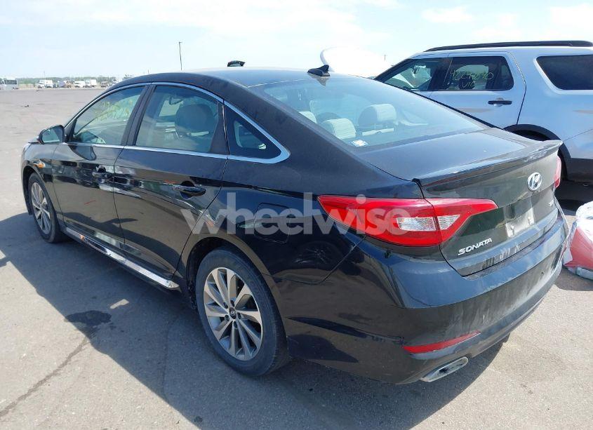 Photo 3 of 2017 Hyundai Sonata SPORT (VIN 5NPE34AF3HH522837)