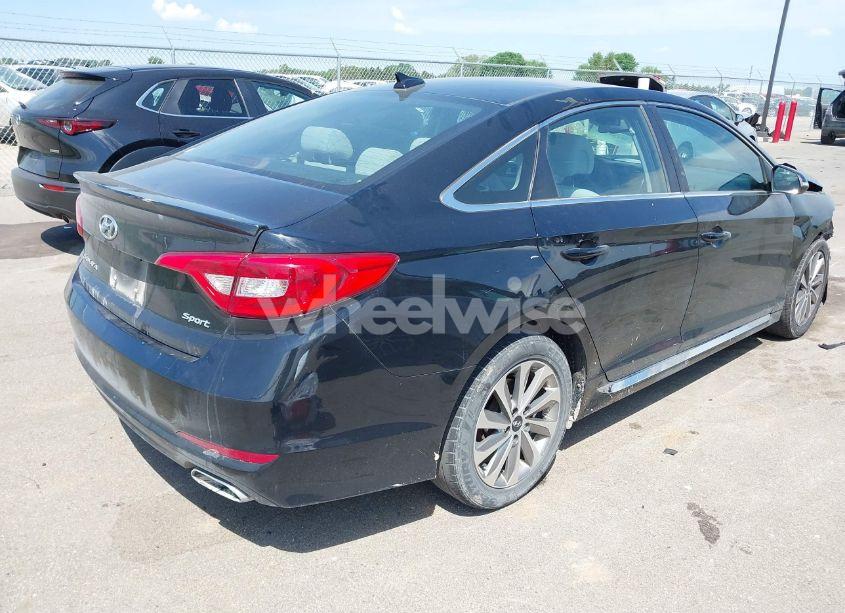 Photo 4 of 2017 Hyundai Sonata SPORT (VIN 5NPE34AF3HH522837)