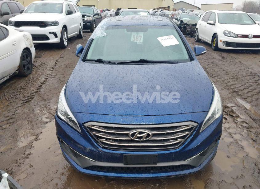 Photo 12 of 2017 Hyundai Sonata SPORT (VIN 5NPE34AF3HH527150)