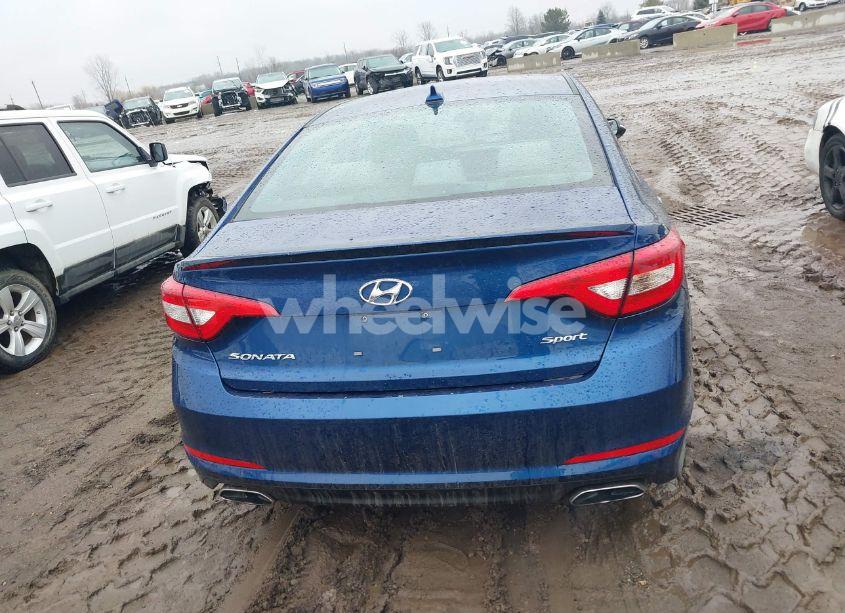 Photo 16 of 2017 Hyundai Sonata SPORT (VIN 5NPE34AF3HH527150)