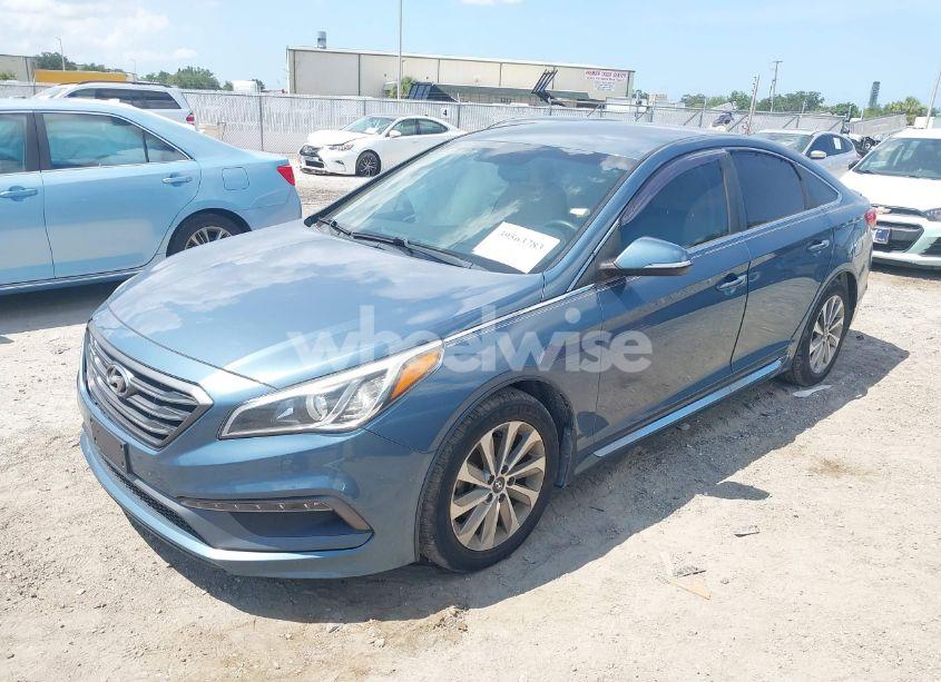 Photo 2 of 2017 Hyundai Sonata SPORT (VIN 5NPE34AF3HH529366)