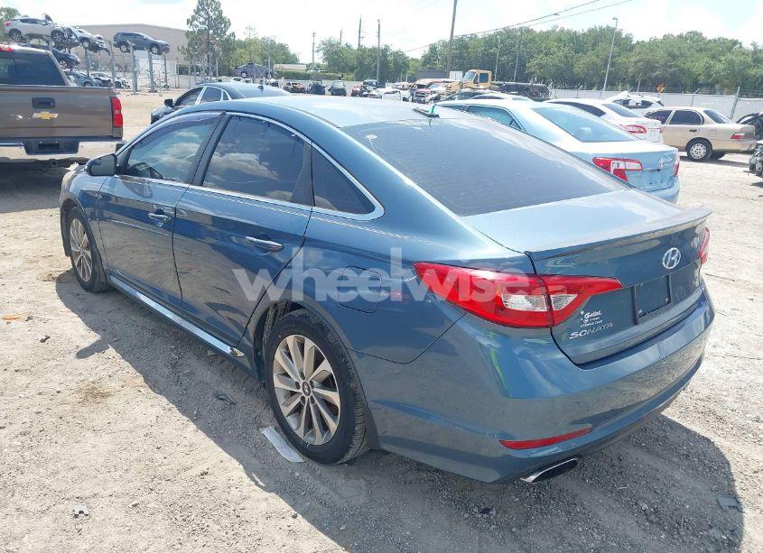 Photo 3 of 2017 Hyundai Sonata SPORT (VIN 5NPE34AF3HH529366)