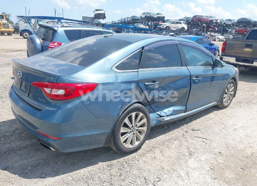 Photo 4 of 2017 Hyundai Sonata SPORT (VIN 5NPE34AF3HH529366)