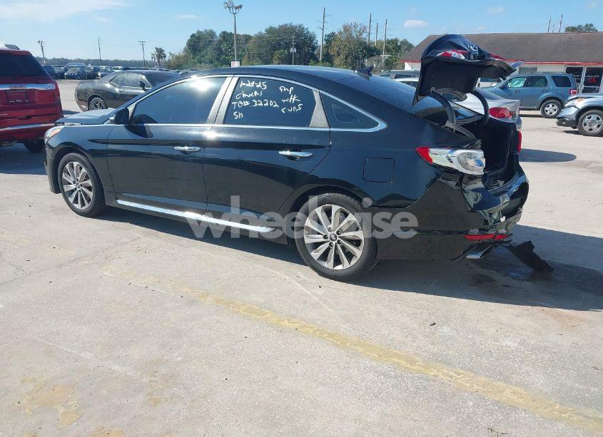 Photo 3 of 2017 Hyundai Sonata SPORT (VIN 5NPE34AF3HH555675)