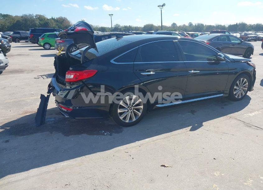 Photo 4 of 2017 Hyundai Sonata SPORT (VIN 5NPE34AF3HH555675)